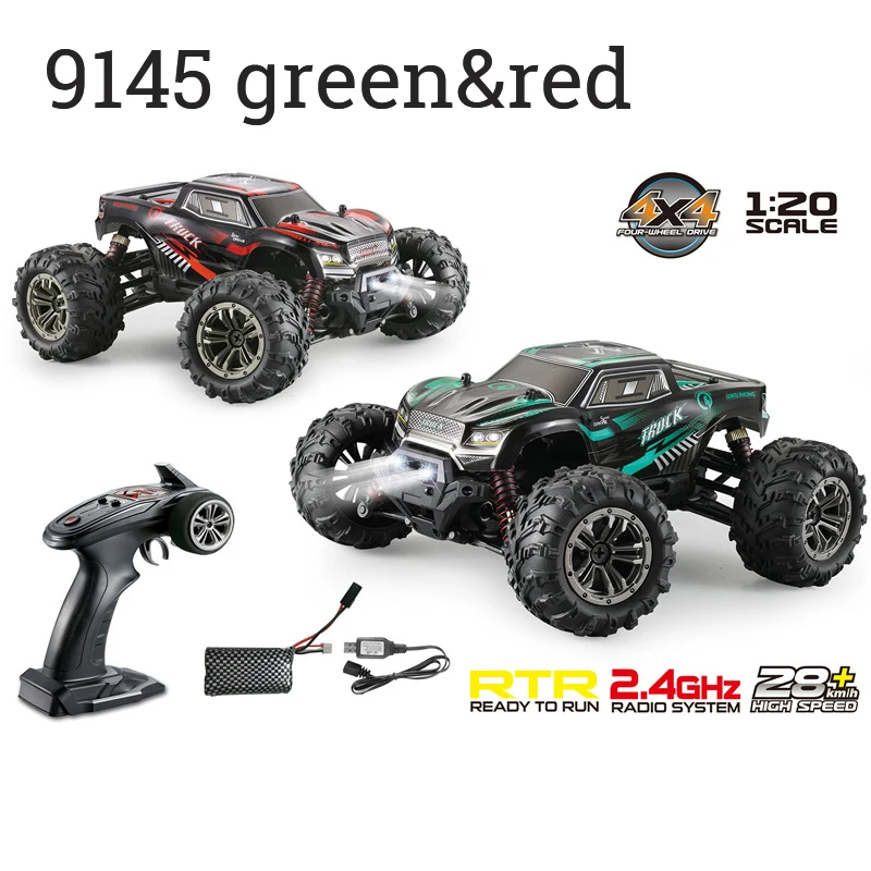 

RC Car Crawler Wireless Control Car Remote Control Vehicle High Speed Rock Crawler Off-Road Car Model RTR Toys with 28 Types