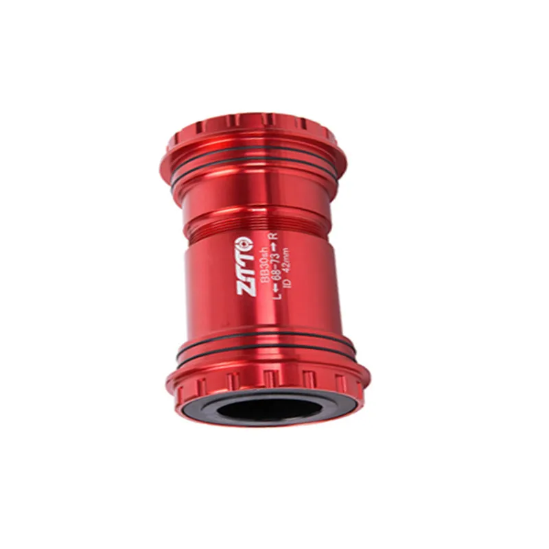 BB30-Red ZTTO BB30sh BB30 24 пары замок Нижний кронштейн адаптер MTB дорожный велосипед Нижний опорный вал велосипедный двойной силиконовый уплотнительное кольцо - Цвет: BB30-Red