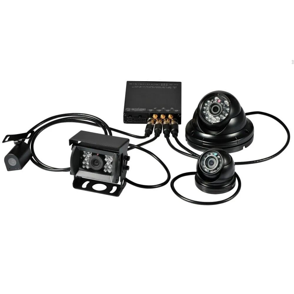 DHLFree Full HD 1080P 4CH мобильный видеорегистратор HDVR004 4G WIFI GPS SD карта автомобильный