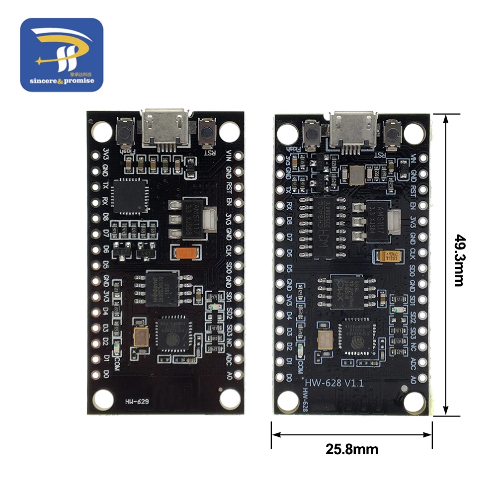 1 шт. ESP8266 NodeMCU V3 CH340/CP2102 Lua WIFI модуль + память 32M Flash USB серийный CH340G|nodemcu v3|wifi modulenodemcu v3