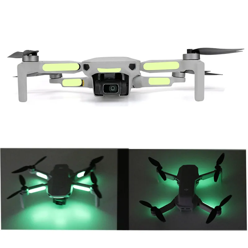 Светящиеся наклейки Mavic Mini /Mini 2 флуоресцентные для ночного полета декоративные DJI