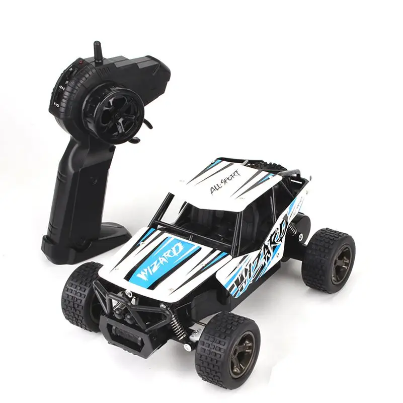 

New RC Car 1813B 2.4G 20KM/H High Speed Racing Car Climbing Remote Control Car RC Electric Car Off Road Truck 1:20 RC blue