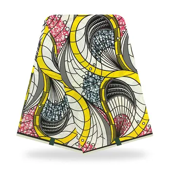 

2020 New Style Real Ankara African Wax Fabrics Nigerian100% Cotton Wax Print Fabric High Quality For Patchwork Y20727-27