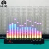 LED Music Spectrum Analyzer Electronic Production Spectrum Level Display VFD Audio VU Meter Amplifier Board Rhythm Light Beam 1