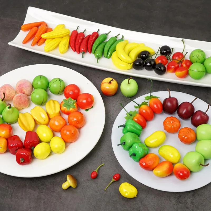 10pcs Fruit Toy Plastic Food Toys Cut Up Fruit, Foam Vegetables