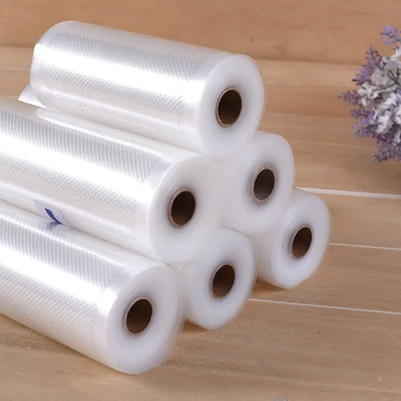vacuum bags for food Vacuum Sealer Food Fresh Long Keeping 12+15+20+25+30cm*500cm Rolls/Lot bags for vacuum packe