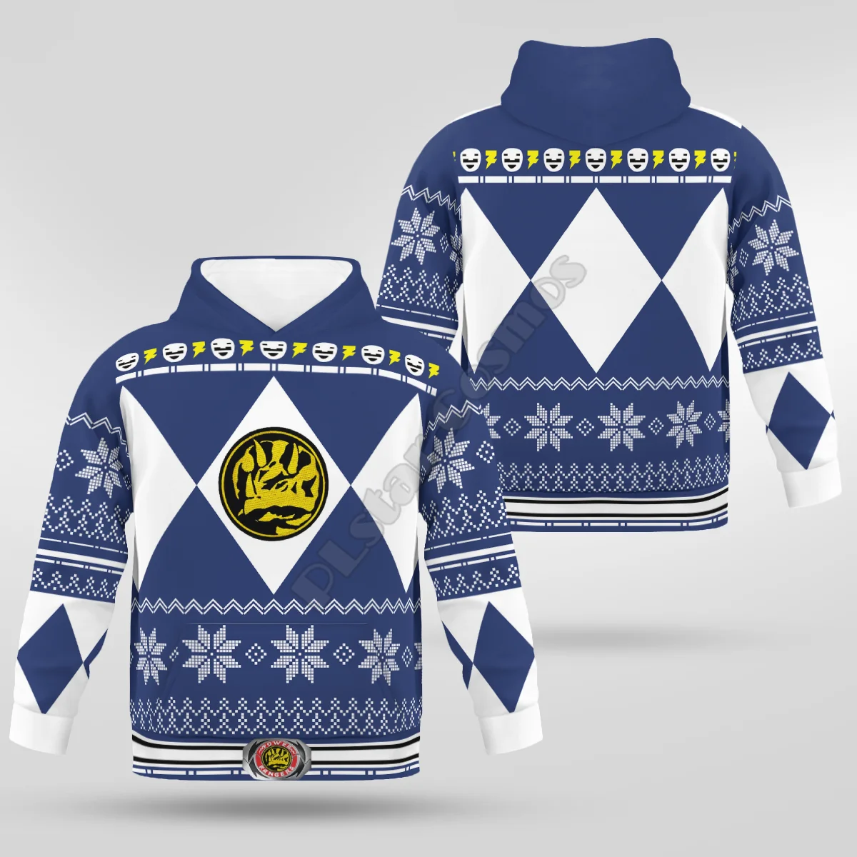 

Детские толстовки с 3D принтом динозавров, пуловер для мальчиков и девочек, синий свитшот, забавная фотография, Прямая поставка