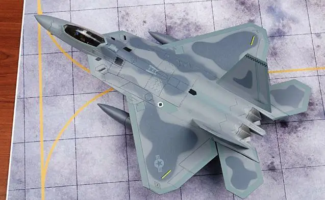 Хобби мастер Lockheed F-22A Raptor USAF 42nd TES#00-4016 AFWC Nellis AFB NV 2006 1/72 литье под давлением модель самолета