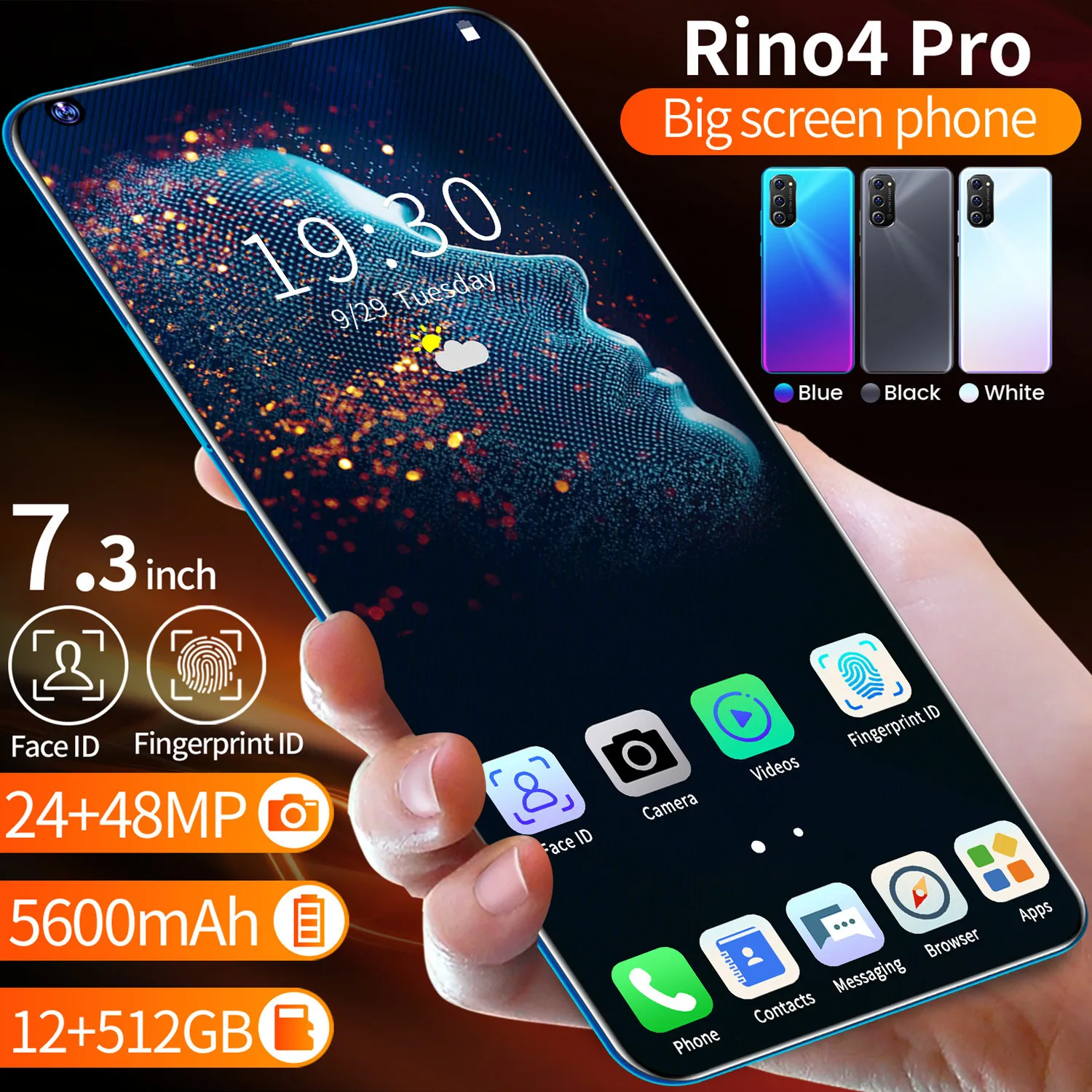 Galay S20Plus Smartphone 6.5-Inch 8GB RAM 128GB