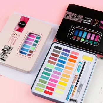 

12/36/48color watercolor for painting art supplies paint supplies watercolors drawing resin resin set water coloring school gift