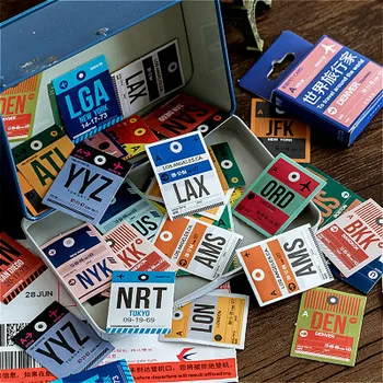 

Hot Sale Shine World Traveler Bookmarks Book Page Convenient Literature Art School Office Students Supplies Bookmarks Gifts