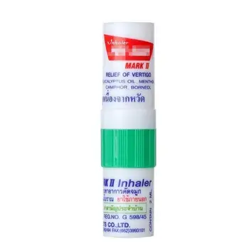 

1pcs Thailand Herbal Nasal Inhaler Stick Mint Cylinder Essential Oil Nasal InhalerAsthma Refreshing Aroma Oil Stick