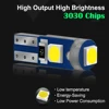 10 Uds T5 Super brillante 3030 Chip LED 3SMD W3W W1.2W 70 73 74 79 85 LED de la cuña de tablero lámpara de medidor indicador Auto Luz de cuña 12V 12V ► Foto 2/6