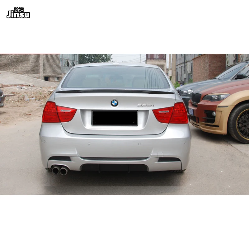 Для bmw 3 серии 320i 325i 330i 335i 2005 2012 Стильный спойлер для заднего багажника из