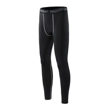 Men's Pants Anti-sweat Elastic Quick Drying Sports Running Fitness Training Tights Tro