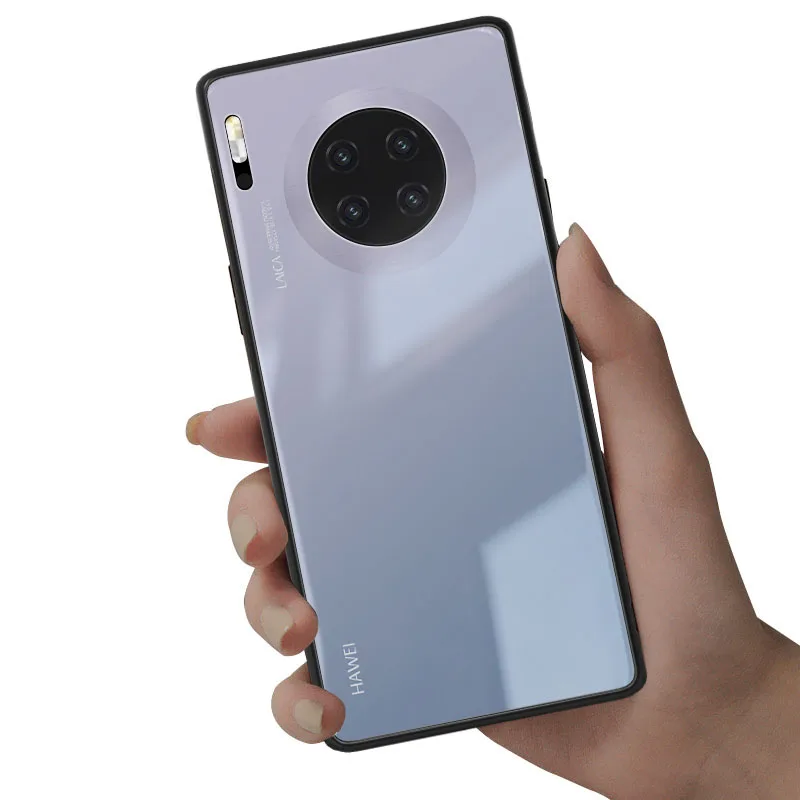 Silver Mofi для huawei mate 30 Pro Чехол прозрачный зеркальный Телефон mate 30pro Чехлы для huawei mate 30 чехол бизнес стекло Fundas - Цвет: Silver