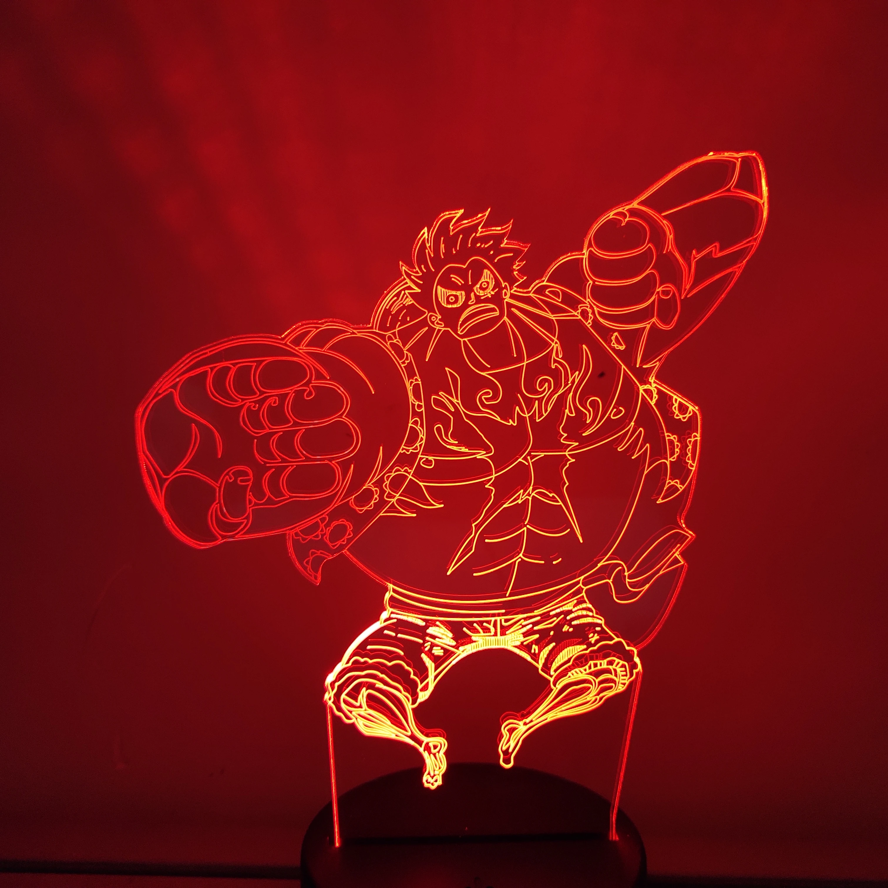ワンピースルフィギア4 Led変更3d常夜灯アクションフィギュアアニメワンピース3d照明ノベルティライトモデルおもちゃ Aliexpress