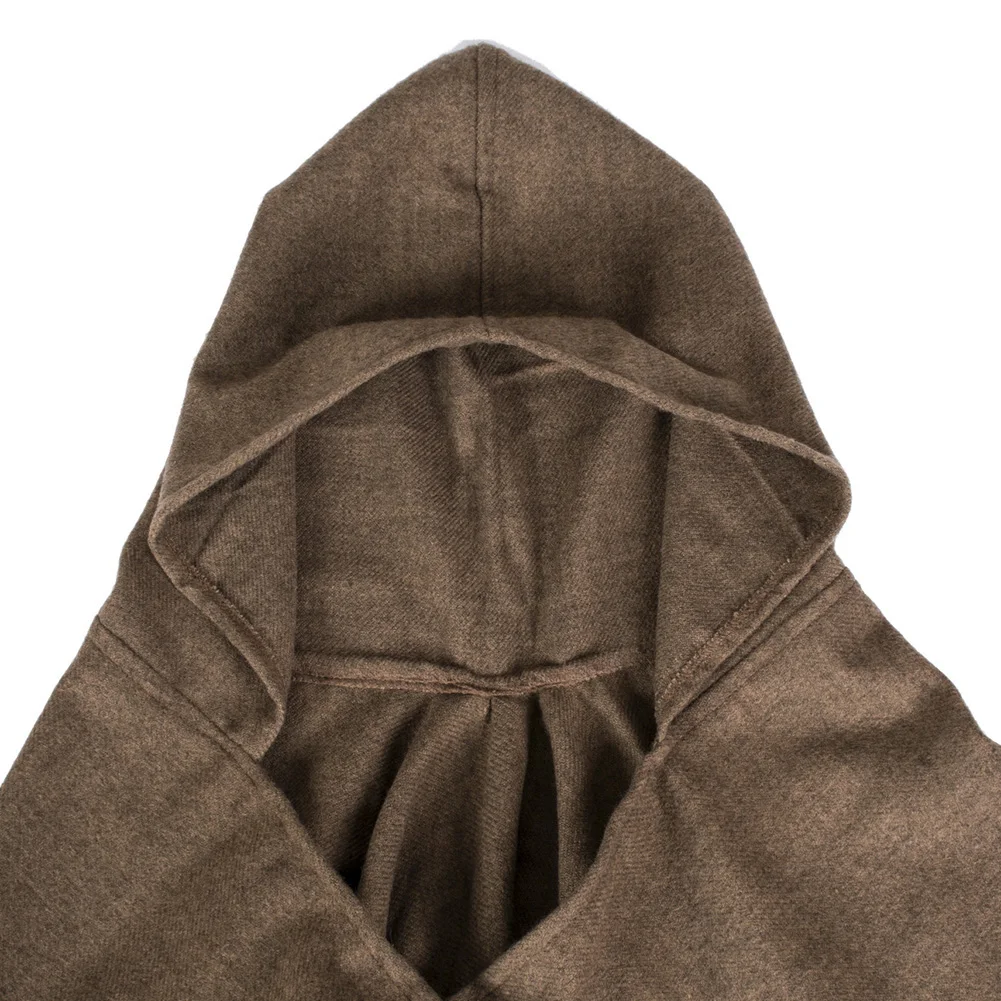 Mujeres пончо con capucha bufanda de invierno a la moda rayas borla capas gruesos chales calientes bufandas одежда женская одежда