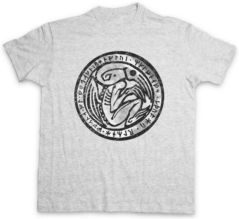 Cthulhu Patch T-Shirt Wars Horror Arkham H. P. Miskatonic Lovecraft Dunwich New Unisex Funny Tee Shirt | Мужская одежда
