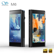 SHANLING M6 портативный плеер двойной AK4495SEQ DSD256 HiFi Bluetooth сбалансированный выход плеер с сенсорным экраном