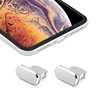 Base de carga antipolvo para teléfono móvil, cubierta de Metal colorida para iPhone X, XR Max, 8, 7, 6S Plus, accesorios de teléfono móvil ► Foto 1/6