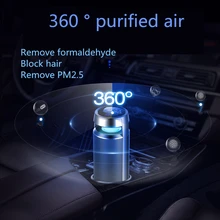 LED Color Change Car Air Purifier Negative Ions Air Cleaner Ionizer Air Freshener Car Formaldehyde Auto Mist Air Freshener portable negative ions air purifier in addition to formaldehyde smog fashion accessories
