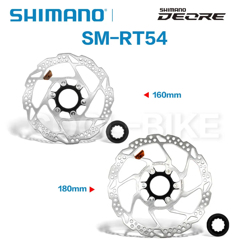 Тормозной диск SHIMANO DEORE SM RT54 для горных велосипедов тормозной с центральным