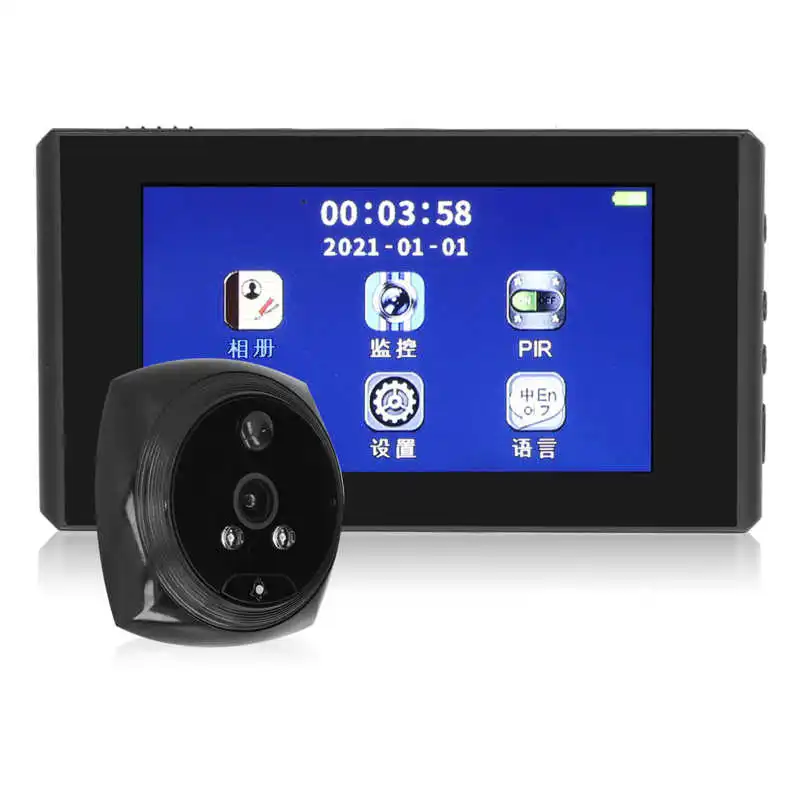 3.5in TFT All-digital Wireless Peephole Video Intercom Doorbell Intercom System smart doorbell videoportero wideodomofon deurbel door intercom with camera