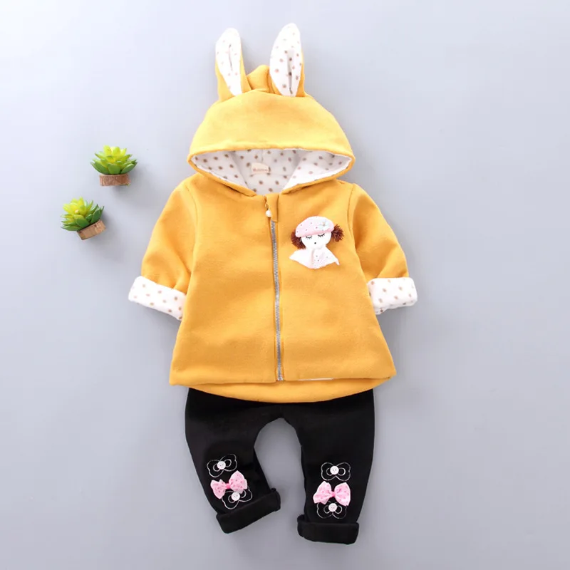 

18 Autumn & Winter Baby Children Infants Clothes Casual Korean-style Childrenswear Hoodie Suit Two-Piece Set