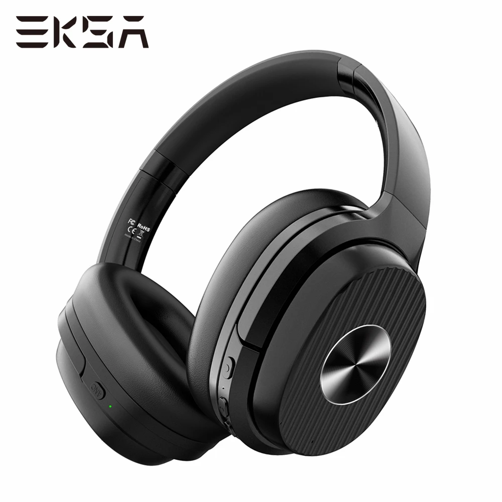 EKSA Wireless Headphones E5 5 0 Bluetooth Headphone Active Noise Cancelling Foldable Wireless Headset With Mic 920mAh For XIAOMI