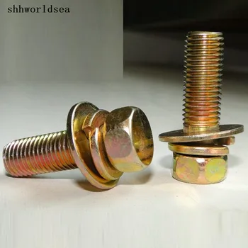 

Shhworldsea 100pcs Free Shipping Zinc Color Screw Fastener Retainer Clip