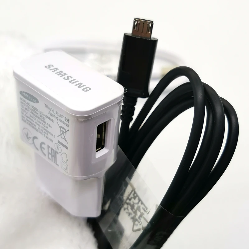 Samsung charger EU Plug 5V/2A Charge Adapter Micro USB Cable For Samsung Galaxy S7 S6 Edge J3 J5 J7 A3 A5 A7 2016 A10 Note 5 4