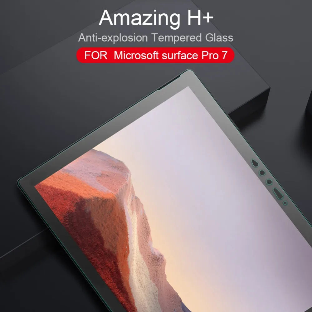 Для microsoft Surface Pro 7 стекло Nillkin H+ 2.5D прозрачное закаленное стекло протектор экрана для microsoft Surface Pro 7 стекло Nilkin