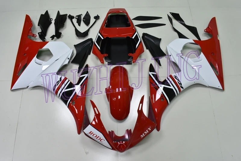 Обтекатель YZF R6 04 05 для кузова yamaha YZFR6 03 04 белые, красные Обтекатели YZF R6 2003-2005