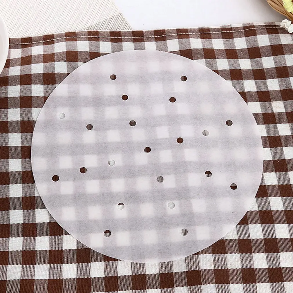 Антипригарная белая Пароварка Dim Sum бумажная ресторанная кухонная Пароварка коврик кухонные инструменты аксессуары