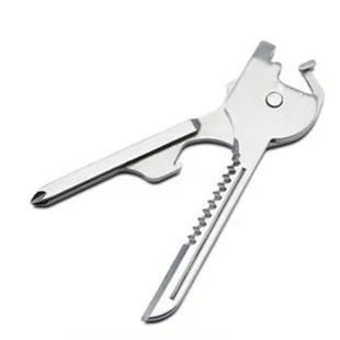 

Outdoor Multi-functional Keychain Mini Multifunctional Tool Swiss Technology 6 One Key Knife