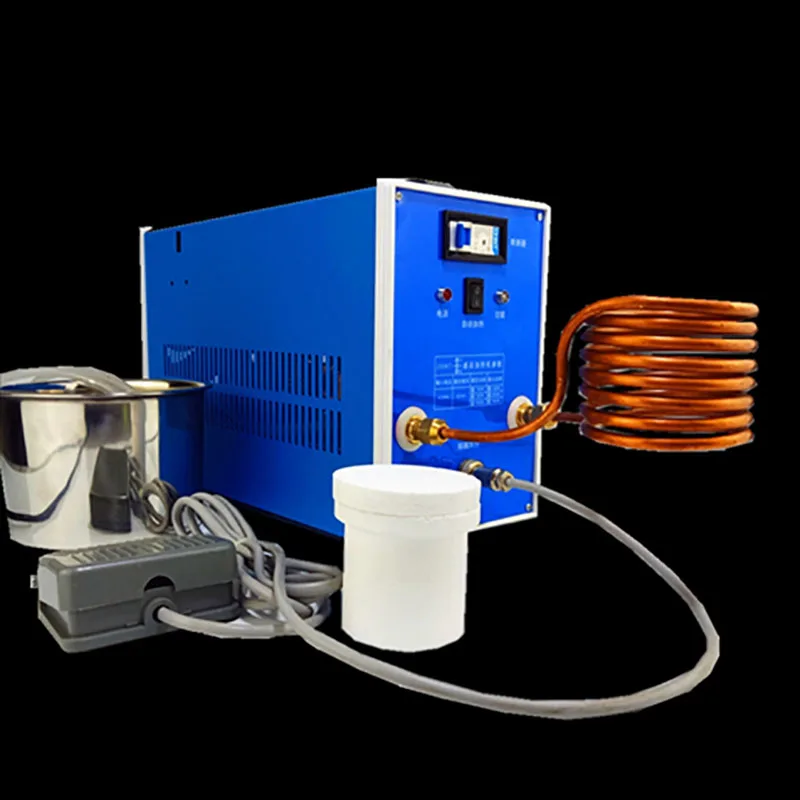 ZVS высокочастотный индукционный нагреватель машина металлическая плавильная печь Высокочастотная Сварка металлическое закалочное оборудование Низковольтное