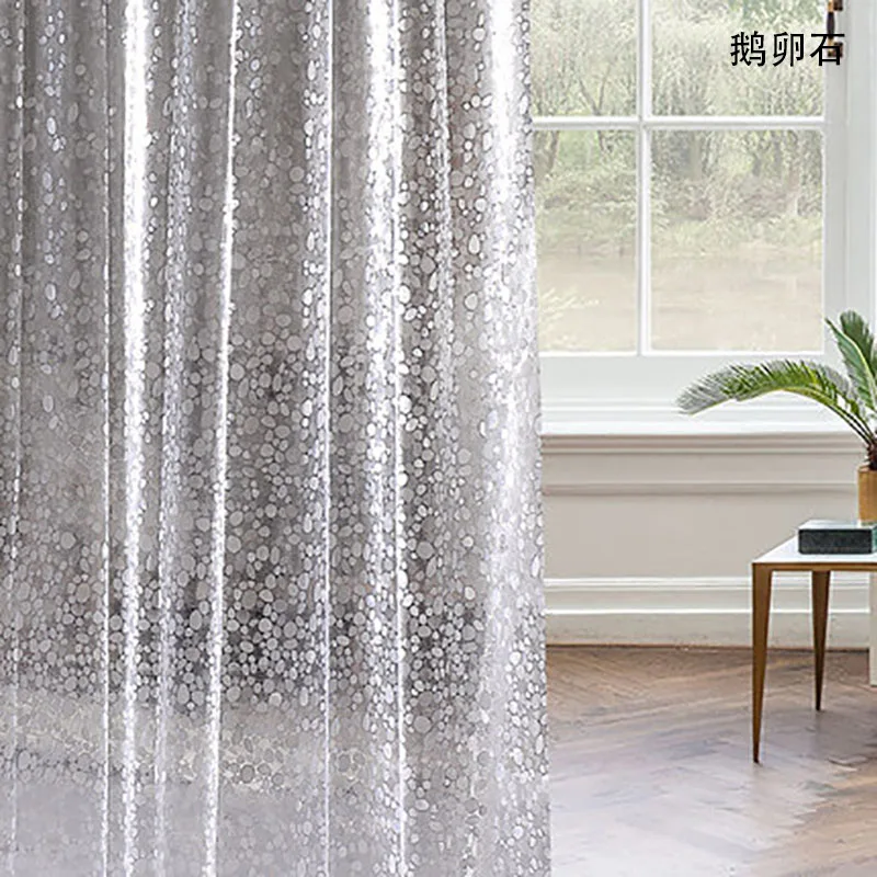 180cm Zonfer Bagno Cortina 1pc Impermeabile Trasparente Shower Curtain White Clear Bagno Cortina Ganci di Plastica in Poliestere 180