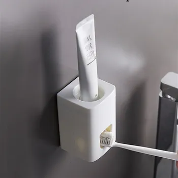 

Automatic Toothpaste Dispenser Toothpaste Squeezer Wall Mount Toothpaste Holder Dispenser Bathroom Accessories Household Tool