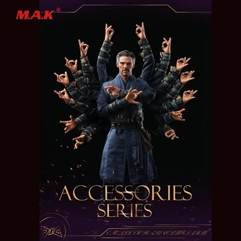 

14pcs hands 1/6 Scale AS001 Aiken shape movable hand accessories fit 12''Action Figure Body