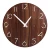 Wooden Wall Clock 10 Inch Silent Non Ticking Quartz Wall Clock Retro Fashion Wood Wall Clock Decorative for Living Room Kitchen 16