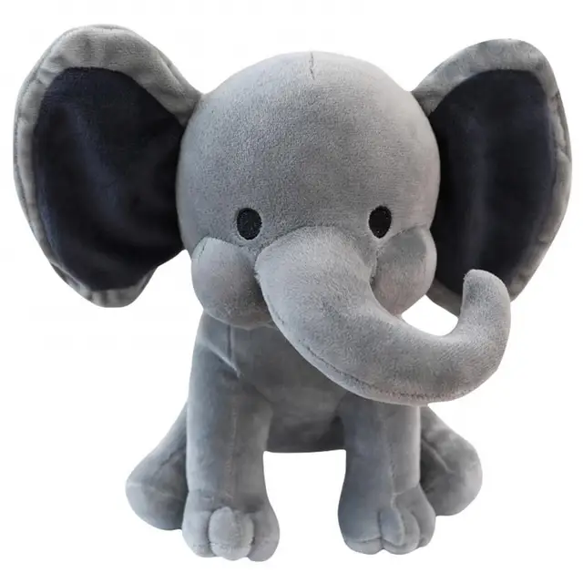 New Cute Cartoon Elephant with Long Nose Plush Doll Baby Sleep Toy Children Gift Soft Doll Cushion Sofa Pillow Gifts Party Decor 6