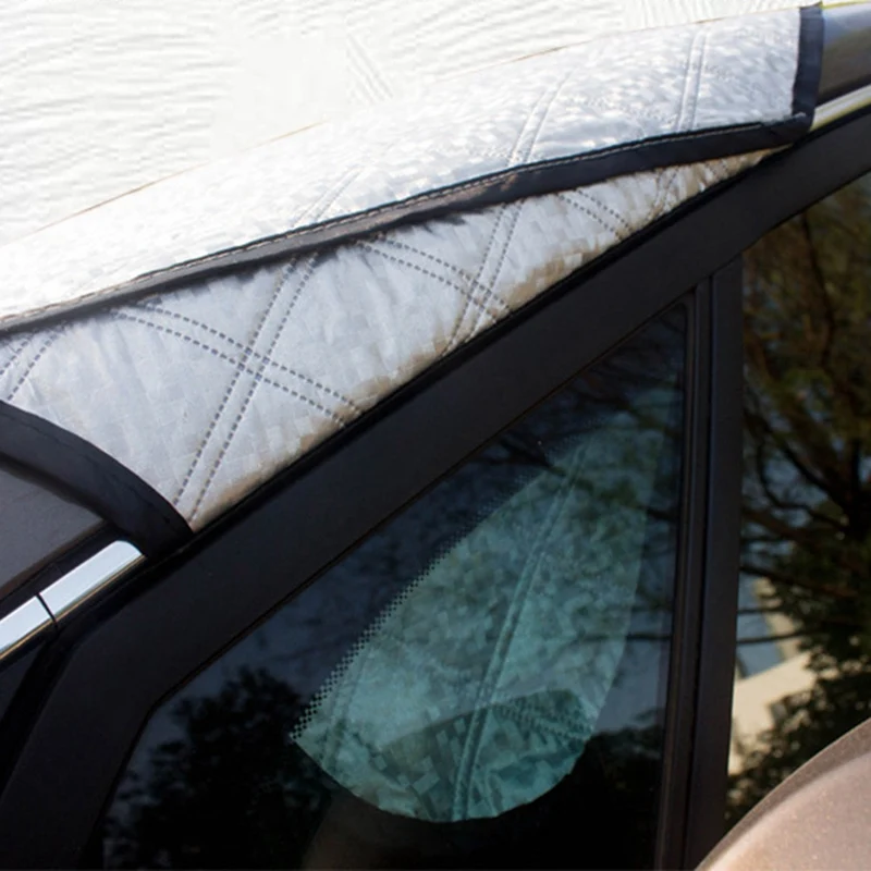 Автомобильная защита от снега, защита от льда, козырек, защита от солнца, передняя и задняя крышка на лобовое стекло, блочные щиты