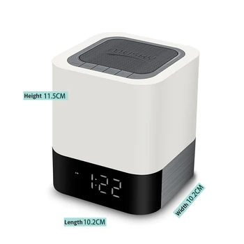 

Powerful Bluetooth Speaker Wireless Speaker LED Light Support TF card AUX cable with MIC for Smartphone PC Computer