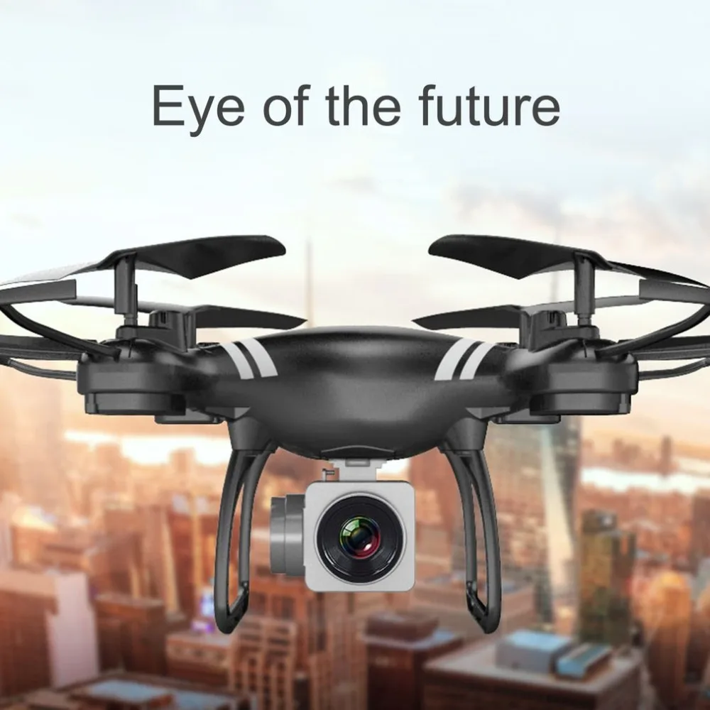 KY101 Радиоуправляемый Дрон с камерой HD 0.3MP 2MP широкоугольный объектив Wi-Fi FPV Квадрокоптер удерживающий высоту Безголовый режим Голосовое управление вертолет
