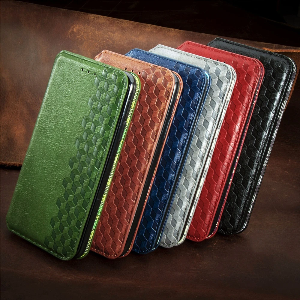 Fashion Magnetic Flip phone Case for Xiaomi Redmi 9C Etui Card Holder Leather Wallet Stand Cases Cover For Redmi9C | Мобильные