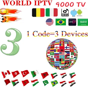 

World iptv support 3 devices 14 month free for IPTV with Adult Ssmartt Android Tv Box Pc m3u Spanish Poland no channels include
