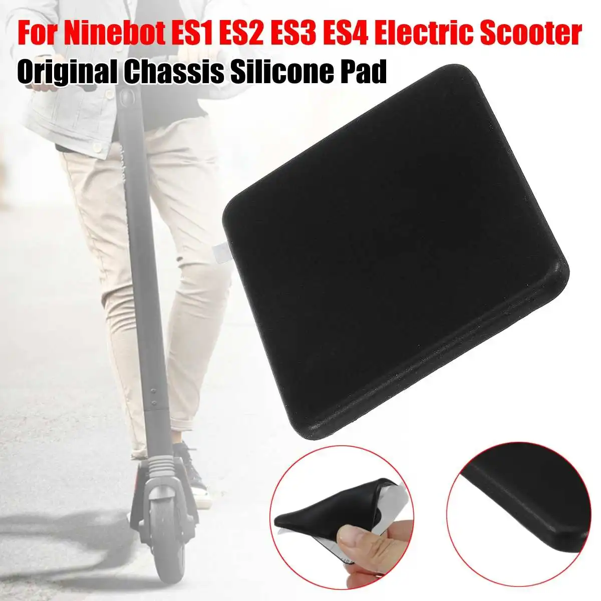 Chassis Silicone Pad for Ninebot ES1 ES2 ES3 ES4 Electric Scooter Accessories 