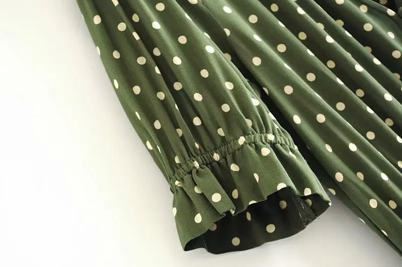 Bazaleas винтажное длинное платье повседневное Сплит vestidos зеленый Женский Печатный принт летнее платье с v-образным вырезом Драпированные пуговицы Прямая