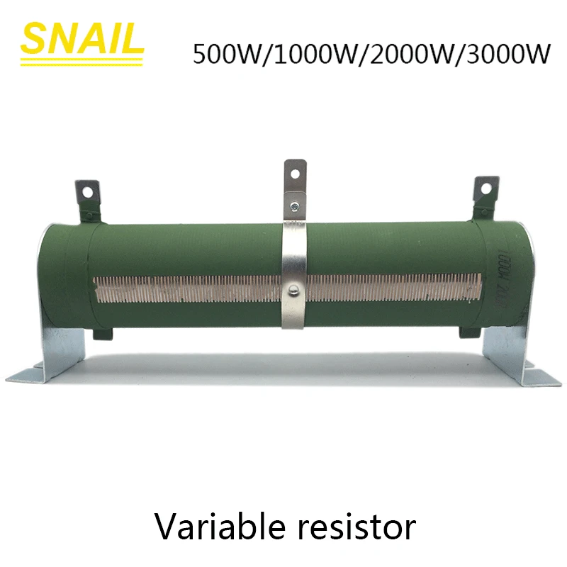 500 Вт 1000 Вт 2000 Вт 3000 Вт переменная, потенциометр, фарфоровая трубка, регулируемый резистор, Реостат со скользящим контактом
